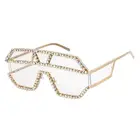 2020 Sunglasses Brand Designer Custom Oversized Rhinestone Traveling Sun Glasses