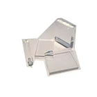 customized extra clear fused quartz cover glass JGS1 with 280nm AR coating
