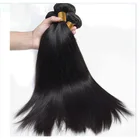 9A Virgin Human Virgin Hair Double Layers Malaysian Natural Straight Virgin Hair Weave