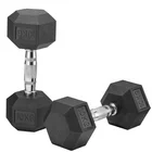 High Quality Weight Set Rubber Coated Hex Dumbbell