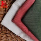 100% Cotton Stripe Jacquard Knitted Fabric Clothing Bedding Class A Fabric Super Soft and Comfortable