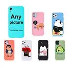 Case Iphone Cases Fashion Soft TPU Custom Case For IPhone 6 6s 7 8 X XR XS 11 Pro Max SE 2020 Cases Logo