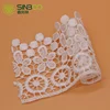 Customized White Bridal Lace Trim For Sewing