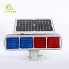 Low-cost wholesale high-quality solar road warning lights / flashing lights