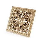 Top Selling 15*15 CM Square Design Antique Brass Bathroom Shower Floor Drain With Cover