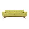 High quality upholstered fabric living room furniture mid century sofa