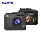 AZDOME 4K Car DVR Built in GPS WiFi Car Camera 2.4 Inch Vehicle Camera Camcorder Night Vision Dash Cam