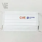 Company team logo customized PP spunbond non woven fabric rolls printing positioning