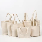 Custom Blank Cotton Canvas Advertisement Tote Bag