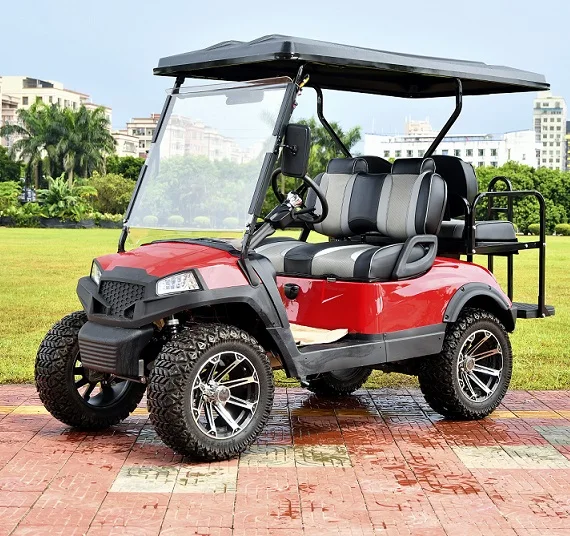 48v 5kw 4 Seater Electric Hunting Car 4x4 Offroad Multipurpose Golf
