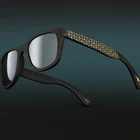 2019 eyewear oem fashionable shine wooden sunglasses 2020 men sun glasses