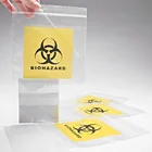LDPE Biohazard Specimen Transport Bag Biohazard Bag with Pouch