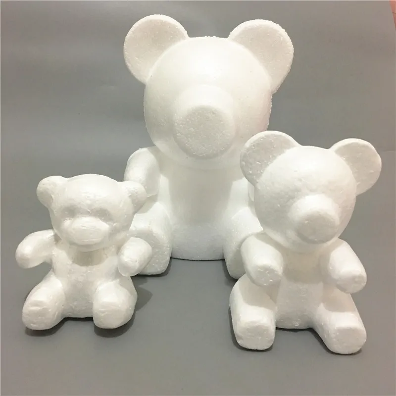 styrofoam teddy
