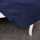 Pakistan Bed Sheet Importers Bed Sheets Home Textile Dark Blue Fabric Sateen Cotton Pakistan Bed Set Sheet Size