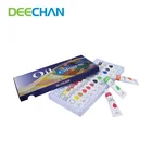 Hot Sale Art Supplies Nontoxic 12ml Oil Color Paint for Students