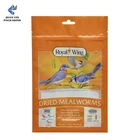 Plastic Pouch Plastic Stand Up Mealworm Packing Recyclable 3 Side Sealed Pouch Heat Seal