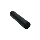 3 pieces Wall Mount Door Holder Black color Safety Stainless Steel Door Stopper with Rubber Bumper buffer