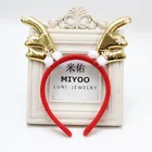 Christmas dress headwear cute moose headwear for adults and children Hair hoop accessories