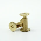 Zinc plated Chicago screws/binding screws for book binding
