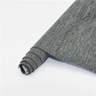 waterproof breathable 150D 300D grey melange polyester strech fabric