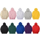 manufacturer unisex plain blank hoodie printing custom logo pullover hoodie