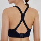 Bra Adjustable Button Sports Bra Exquisite Back Shockproof Running Gather Yoga Bra