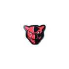 latest custom enamel pin creative gift hot popular dyed black metal