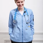 Operating room nurse's jacket long sleeve overalls nurse suit scrubs