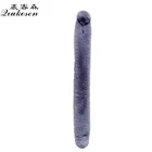 Custom fashion ladies artificial fur rabbit fur scarf