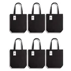 Lily Queen Canvas Shopping Bag Recycled Tote Bag Eco-Friendly Small Grocery Bag