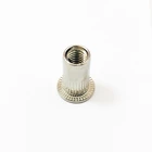 Customized Zinc Plated Standard Carbonsteel Stainless Steel Flat Head Knurled Rivet Insert Nut