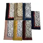 Silk printed satin scarf long scarf for summer fast delivery