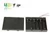 6*AAA Size Battery Holder Series Type Side by Side Battery Holder with Cover Switch