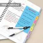 2020 new arrivals oem custom memo pad sticky note tabs print paper notebook hard cover sticky note pad with cover
