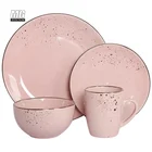 Custom dishes royal porcelain ceramic dinner set tableware