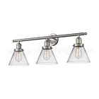 UL CUL Listed Hotel 3-Light Bathroom Light With Glass Shades W81345