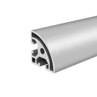 OB4040R aluminium extrusion t slot aluminium profile round for industry