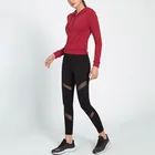 High Quality Long Sleeve Top Sport Apparel Leggings Gym Sportswear
