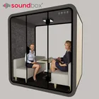 silence office booth soundproof privacy work meeting pods