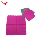 Rose red OEM Decorative Food Grade Printed Restaurant Dinner Paper Napkin Paper