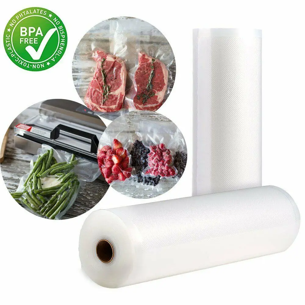 Foodsaver Commercial Grade Vacuum Sealer Bags and Rolls, Embossed