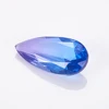 Lab Created Loose Gem Stone Beautiful Natural Drop Shape Blue Tourmaline