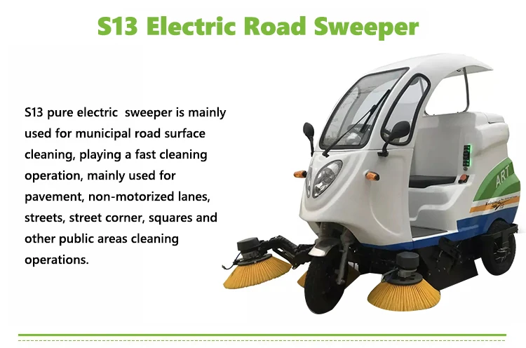 electric multifunctional street sweeper