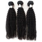 10A Brazilian Virgin 16 20 Inch Weave Weft In South Africa Cuticle Aligned Afro Kinky Curly Hair Bundles Extension