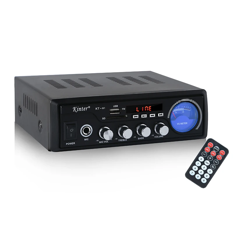 Kinter M1 Hifi стерео звук 2 канала Автомобильный усилитель аудио