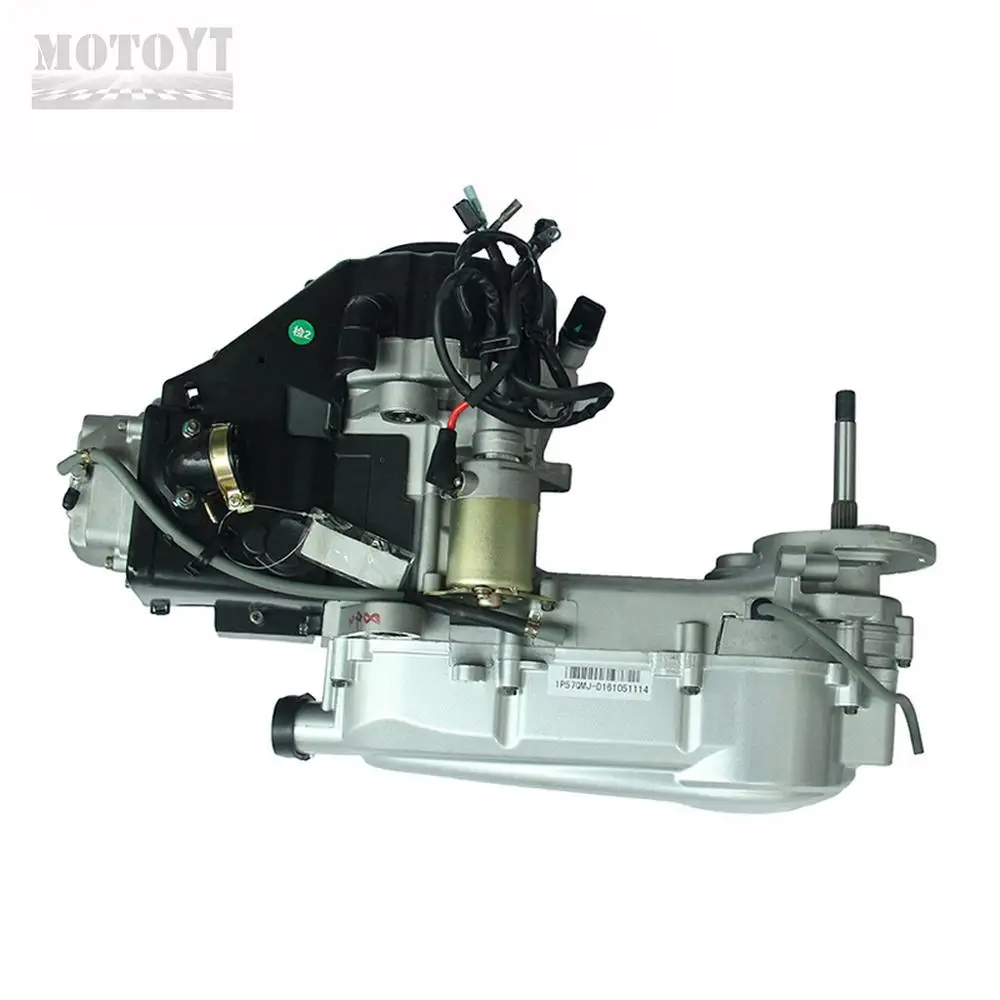 High Speed Gy6 150cc Scooter Engine With Long Output Shaft Wangye