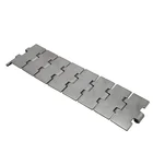 Standard Chain 304 Stainless Steel Conveyor Table Top Chain Straight Running Stainless Steel Flat Top Chain