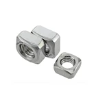 Stainless Steel DIN 557 M3 m4 M5 M8 M30 1/2" Square Nut