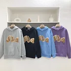 Low MOQ for OEM ODM Chenille Bear Patch Unisex Chenille Patch Custom Hoodie