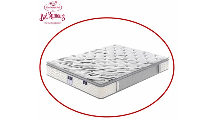 Bed Rumours Gel Memory Foam Latest design Double Single Bed Fabric Foldable King Size Pocket Spring Mattress for Hotel ZH01 - Jozy Mattress | Jozy.net